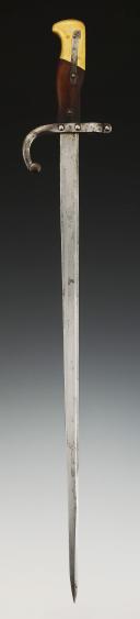Photo 3 : GRAS SWORD-BAYONET, model 1874, Third Republic. 29496-1R