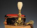 Photo 3 : TALPACK DU CAPITAINE Olivier LE GONIDEC de TRAISSAN DES ZOUAVES PONTIFICAUX, modèle 1867-1869, Second Empire. 32198