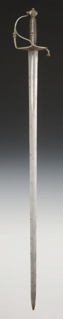 Photo 3 : STRONG CAVALRY SWORD OF THE WALLOON AND DRAGOON REGIMENTS, Former Monarchy, circa 1695. 32173.