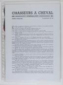 Photo 4 : L'ARMEE FRANCAISE Planche No 11 - CHASSEURS A CHEVAL - L. Rousselot
