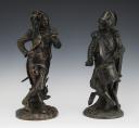 Photo 4 : ARMAND LE VÉEL - Paire de bronzes : TROMPETTE ET TAMBOUR D'INFANTERIE, Révolution. 31168