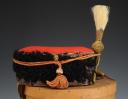 Photo 4 : TALPACK DU CAPITAINE Olivier LE GONIDEC de TRAISSAN DES ZOUAVES PONTIFICAUX, modèle 1867-1869, Second Empire. 32198