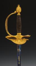 Photo 5 : ÉPÉE DE CHEVAU-LÉGERS DE LA MAISON MILITAIRE DU ROI, modèle 1814, Restauration. 29983