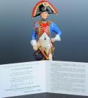 Photo 6 : FIGURINE EN PORCELAINE PAR VAN GERDINGE, GRENADIER A CHEVAL GARDE DES CONSULS 1802
