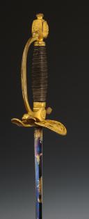 Photo 6 : ÉPÉE DE CHEVAU-LÉGERS DE LA MAISON MILITAIRE DU ROI, modèle 1814, Restauration. 29983