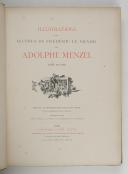 Photo 8 : MENZEL (Adolphe). Illustrations des œuvres de Frédéric le Grand.