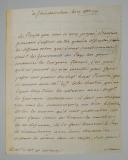 Émigration. LETTRE SIGNÉE DU DUC DE BROGLIE AU COMTE DE LOSTANGES, colonel du Régiment Royal Picardie à Namur, 27 octobre 1791. 18913-4