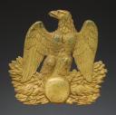 PLAQUE DE SHAKO DE LA GARDE NATIONALE, modèle 1850, Présidence de Louis-Napoléon. 31195
