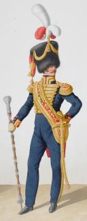 Photo 2 : 1824. Garde Royale. Artillerie à Pied. Tambour-Major.