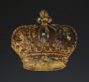Photo 2 : CROWN FOR A CAVALRY OFFICER'S GIBBERNE BANDEROLE, Restoration. 26173-2
