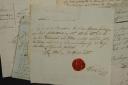 Photo 2 : LOT DE SIX « PAROLES D'HONNEUR » D'OFFICIERS AUTRICHIENS PRISONNIERS À ULM, 1805. 18910-20