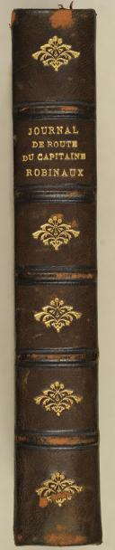 Photo 2 : ROBINAUX. (Capt.). Journal de route. (1803-1832).  