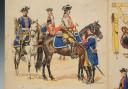 Photo 3 : ROUSSELOT LUCIEN: The French Army, its uniforms, its armament, its equipment - SET OF PLATES AND TRACINGS Former Monarchy, 20th century. 29418