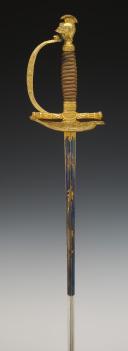 Photo 4 : OFFICER'S SWORD OF THE KING'S MILITARY HOUSEHOLD GENDARMES, model 1814, Restoration period. 30019