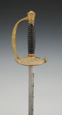 Photo 5 : FIREFIGHTER OFFICER'S SWORD, chased model type 1831, July Monarchy. 25549