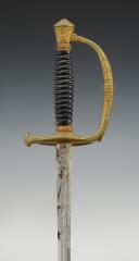 Photo 6 : FIREFIGHTER OFFICER'S SWORD, chased model type 1831, July Monarchy. 25549