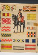 Photo 6 : ROUSSELOT LUCIEN: The French Army, its uniforms, its armament, its equipment - SET OF PLATES AND TRACINGS Former Monarchy, 20th century. 29418