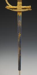 Photo 6 : OFFICER'S SWORD OF THE KING'S MILITARY HOUSEHOLD GENDARMES, model 1814, Restoration period. 30019