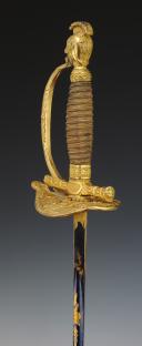 Photo 9 : OFFICER'S SWORD OF THE KING'S MILITARY HOUSEHOLD GENDARMES, model 1814, Restoration period. 30019