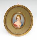 PAULINE BONAPARTE, First Empire: Portrait miniature, 20th-century production. 30144-1