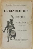Photo 2 : BAPST (Germain) - " Exposition historique et Militaire de la Révolution et de l'Empire " - Catalogue - Paris - 1895
