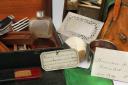 Photo 3 : TRAVEL KIT OF GENERAL LAURISTON given by General Maison during the campaign of 1813, First Empire. 29860.