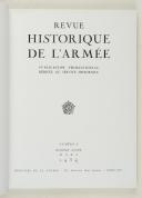 Photo 3 : REVUE HISTORIQUE DE L'ARMÉE,  N° 1, 10ème année, 1954.