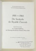 Photo 3 : 1918 1968 Die Streitkäfte der Republik österreich