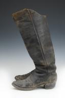 Photo 4 : PAIR OF CIVILIAN OR CAVALRY BOOTS, Second half of the 19th century. 27605