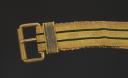 Photo 4 : SABER HOLDER BELT OF OFFICER'S DRESS OF THE GUIDES OF THE IMPERIAL GUARD model 1857, Second Empire. 28648