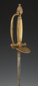 Photo 5 : ÉPÉE D'INSPECTEUR AUX REVUES, modèle Vendemiaire An XII, Premier Empire. 32773