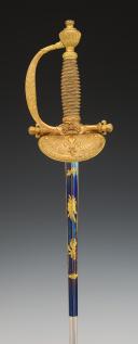 Photo 7 : SUPERIOR OFFICER'S SWORD OF THE CHEVAU-LÉGERS (or GENDARMES) OF THE KING'S MILITARY HOUSE, Restoration period. 30029