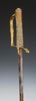 Photo 10 : OFFICER'S SABER WITH FOB, Former Monarchy. 28449
