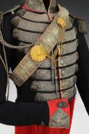 Photo 13 : UNIFORM OF A ROYAL BODYGUARD, 1820 MODEL: UNIFORM, HELMET, CARTRIDGE BOX, Second Restoration. 29805