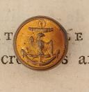 BOUTON D'OFFICIER DU CORPS DES MATELOTS DE LA GARDE IMPÉRIALE, Premier Empire. 20737-57