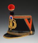 ADJUTANT'S SHAKO OF THE REPUBLICAN GUARD, model 1906, Third Republic. 27817