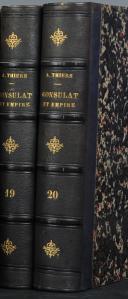 Photo 2 : THIERS. Histoire du Consulat et de l'Empire, 21 volumes.