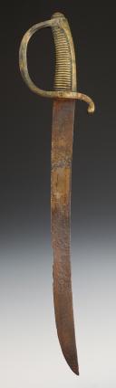 Photo 2 : INFANTRY TROOP SABER known as the "briquet", Model An XI, First Empire. 31086