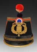 Photo 2 : ADJUTANT'S SHAKO OF THE REPUBLICAN GUARD, model 1906, Third Republic. 27817