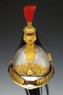 Photo 3 : CASQUE DE CUIRASSIERS, modèle 1872 modifié 1874, Troisième République. 29566-1R
