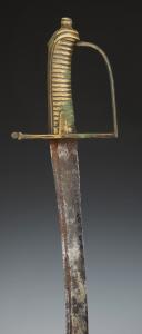 Photo 3 : INFANTRY SABER KNOWN AS BRIQUET, model 1776, Revolution. 28827