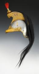 Photo 4 : CASQUE DE CUIRASSIERS, modèle 1872 modifié 1874, Troisième République. 29566-1R