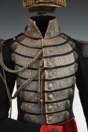 Photo 4 : UNIFORM OF A ROYAL BODYGUARD, 1820 MODEL: UNIFORM, HELMET, CARTRIDGE BOX, Second Restoration. 29805