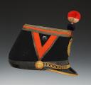Photo 4 : ADJUTANT'S SHAKO OF THE REPUBLICAN GUARD, model 1906, Third Republic. 27817