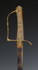 Photo 6 : OFFICER'S SABER WITH FOB, Former Monarchy. 28449