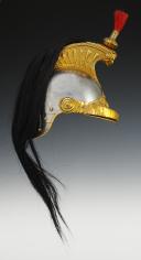 Photo 6 : CASQUE DE CUIRASSIERS, modèle 1872 modifié 1874, Troisième République. 29566-1R
