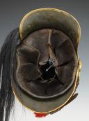 Photo 7 : CASQUE DE CUIRASSIERS, modèle 1872 modifié 1874, Troisième République. 29566-1R