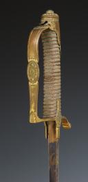 Photo 8 : OFFICER'S SABER WITH FOB, Former Monarchy. 28449