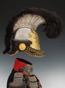 Photo 9 : UNIFORM OF A ROYAL BODYGUARD, 1820 MODEL: UNIFORM, HELMET, CARTRIDGE BOX, Second Restoration. 29805