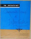 Photo 1 : BATTESTI (Louis) - " Le Mistral " - Cinquante ans d'Infanterie - Revue - Numéro 289 - Marseille - Mai-juin 1966